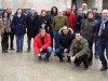 Foto de grupo de los asistentes al primer encuentro de twitteros y blogeros Valpuesta 2.0